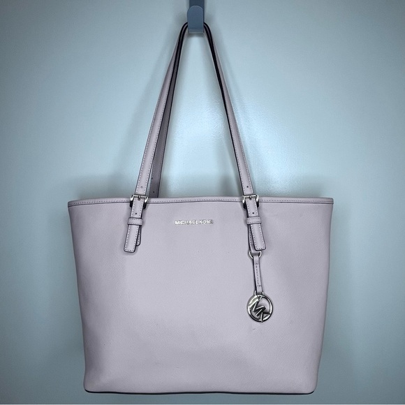 Michael Kors Women's Blush Pink Tote Bag - Picture 2 of 16